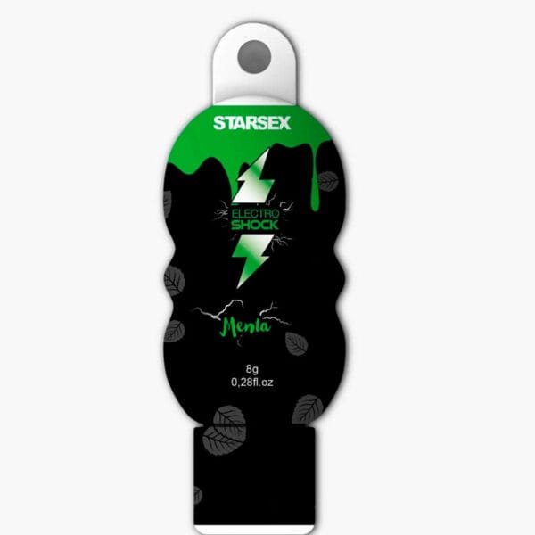 Gel Excitante Electro Shock Menta/Chocolate/Frutilla 8g - Imagen 3