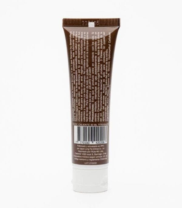 Lubricante Chocolate Caliente 30ml - Imagen 3