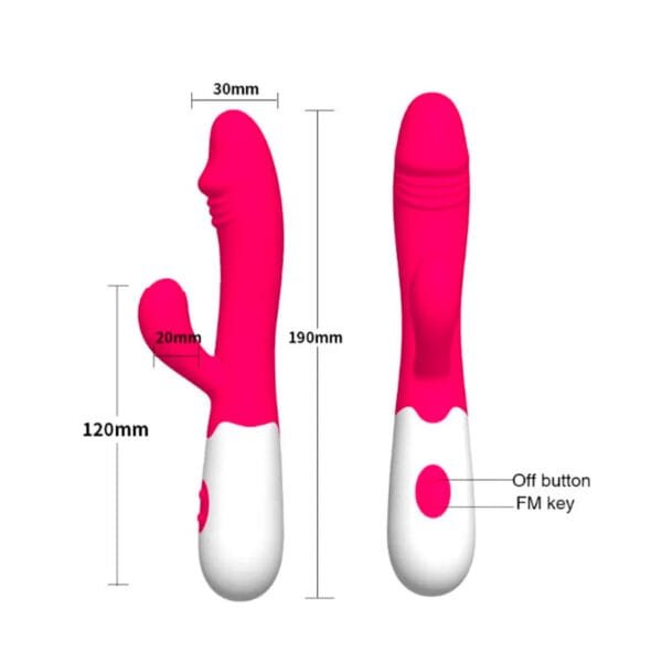 Vibrador doble Aurora 12 modos - Imagen 3