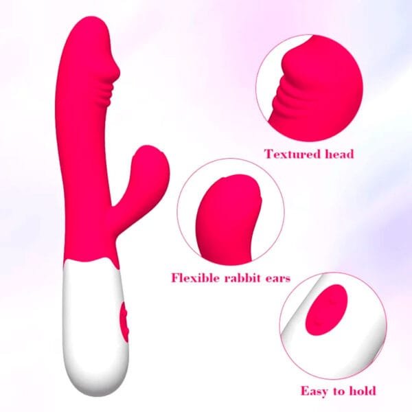 Vibrador doble Aurora 12 modos - Imagen 4